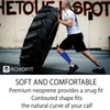 ROXOFIT Calf Brace for Torn Calf Muscle and Shin Splint Pain Relief - Calf Compression Sleeve for Strain, Tear, Lower Leg Injury - Neoprene Runners Tibia Splints Wrap for Men and Women