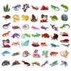 100 Pack Reptile Stickers, Reptile Party Favors, Birthday Decorations