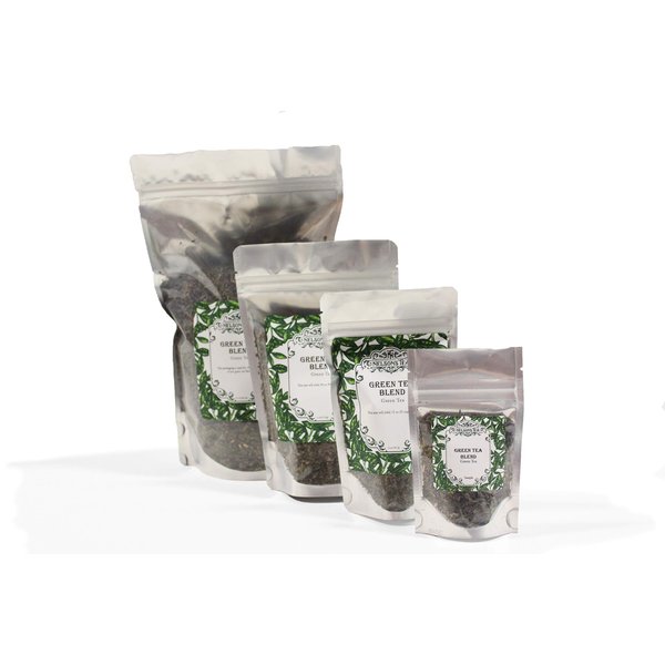 Nelson's Tea - Moroccan Mint - Green Loose Leaf Tea - Gunpowder green tea and peppermint leaves - 16 oz.