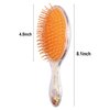 Aethland Detangling Brush for Curly Hair Kids Hair Brush, Kids Detangler Brush No Pain Soft Hair Brush for Curly Hair -Glide Through Tangles With Ease yellow