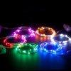 RTGS Products 30 LEDs Lights Indoor and Outdoor 9.5 Feet String Lights, Fairy Lights Battery Powered for Patio, Bedroom, Holiday Decor, etc (Warm White)