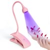 AORAEM LED Nail Lamp Portable Gooseneck Plug in Lamp Gel Light Nail Dryer Gel Polish Light Professional Nail Light for Gel Nail Home DIY