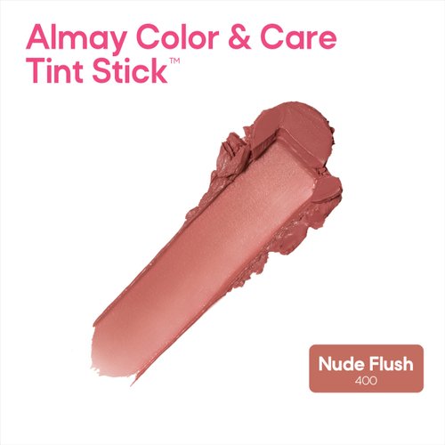 Almay Color & Care Tint Stick Blush, 400 Nude Flush, 0.25 oz
