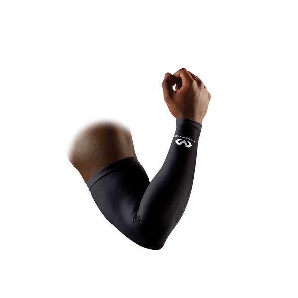 McDavid Compression Arm Sleeves (Pair), Black, Small