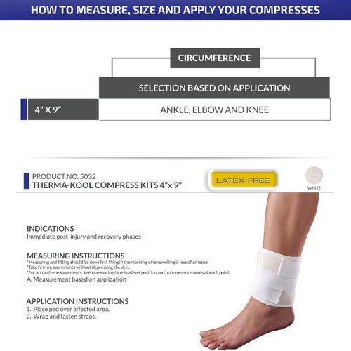 Champion Therma-Kool Hot/Cold Compress, Small (4 x 9 inch)