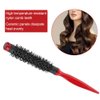 Roller Comb for Men and Women Nylon Round Salon Hair Styling Brush Comb for Blow Drying Curling Straightening(0.6in)