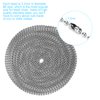 19 Feet Ceiling Fan Pull Chain Extender, Diameter 3.2 mm Stainless Steel Ball Chain, Lengthen Light Pull Chain Extension, Resist the Huge Pull and Rustproof Bead Chain (24 PCS Connector 2 Styles)