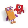 hand2mind Numberblocks One and Two Playful Pals, Plush Toys, Cute Plushies, Stuffed Toys, Numbers for Toddlers, Math Toys, Preschool Learning Toys, Kids Birthday Gifts, Stocking Stuffers for Kids 3-5