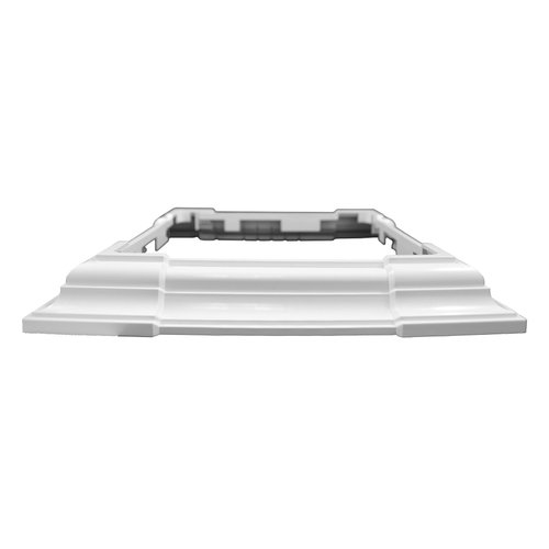 Weatherables Adjustable Post Skirt - Weatherproof Premium Vinyl Post Skirt with Easy Installation on Patios, Porches, Mailbox Posts, or Vinyl Fence Post (4-Piece)