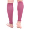 Doc Miller Calf Compression Sleeve Men and Women - 15-20mmHg Shin Splint Compression Sleeve Recover Varicose Veins, Torn Calf and Pain Relief - 1 Pair Calf Sleeves Maroon Color - Small Size