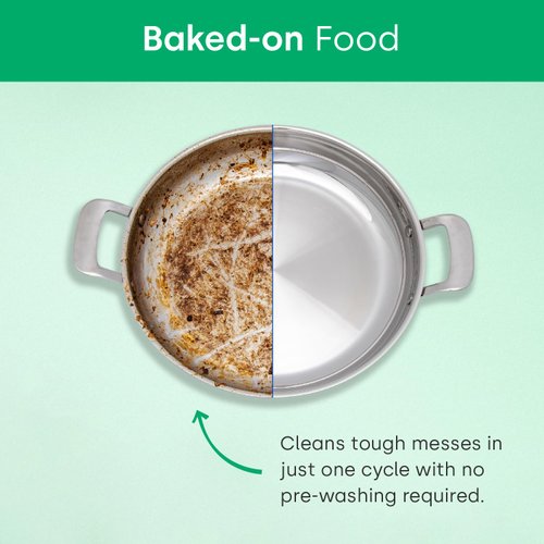 Dropps Dishwasher Detergent Pods: Unscented | 32 Count | Cuts Grease & Fights Stuck On Food | For Sparkling Glassware & Dishes | Low Waste Packaging