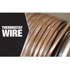Southwire 64169622 5 Conductor 18/5 Thermostat Wire; 18-Gauge Solid Copper Class 2 Power-Limited Circuit Cable; 50-Feet; Brown