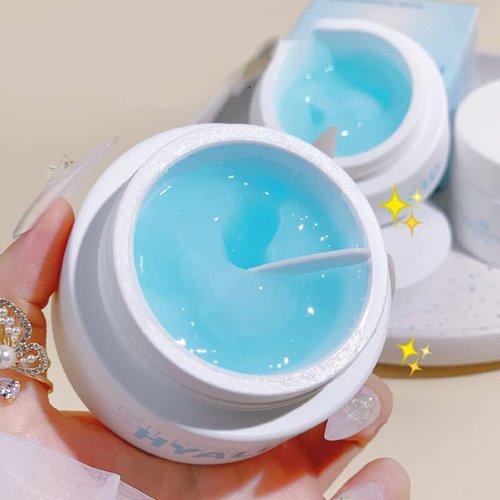 LOYOTICE 2PC Moisturizer Ice Water Sleeping Mask, Skin Beauty Hydra Moist Ice Water Sleeping Mask Cream, Hydrating Overnight Sleeping Mask, Wash-Free Sleeping Facial Mask(100g)