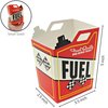 4E's Novelty 24 Race Car Popcorn Treat Boxes with 24 Checkered Flags, Black and White Racing Flag 6" x 4" (Serves 24) For Race Car Birthday Party Supplies, Monster Truck, Racing Theme Decorations