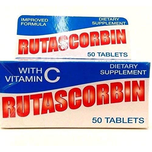 Birsppy Rutascorbin with Vitamin C 50 Tablets