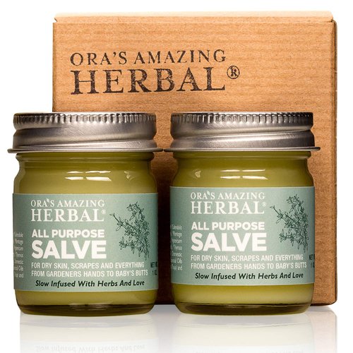 Ora's Amazing Herbal, Hand Salve Cream for Men, Healing Ointment, Foot Balm, Calendula Cream, Salve, Comfrey Salve, All Purpose Salve, Cracked Heels, Cuticle Cream