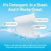 Earth Breeze Laundry Detergent Sheets Fresh Scent - 60 Loads No Plastic Jug Concentrated Laundry Detergent 30 Sheets