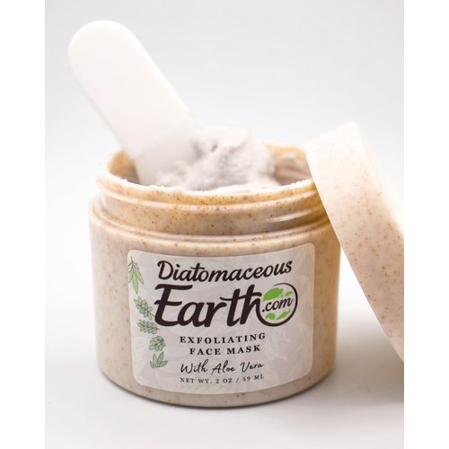 Diatomaceous Earth Exfoliating Face Mask