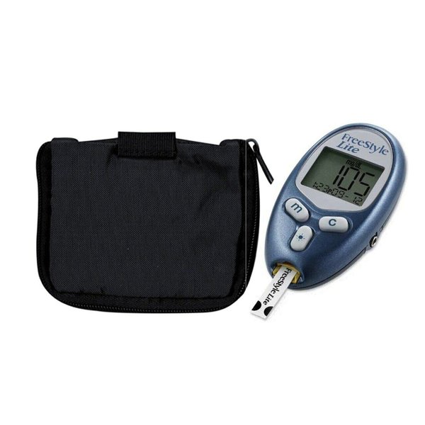 Freestyle Lite Blood Glucose Meter, Manual and Case Only