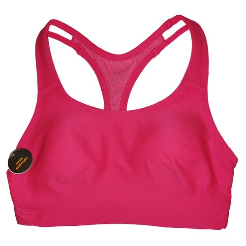 Avia Fuchsia Sizzle Molded Cup Sports Bra - Medium
