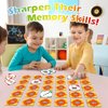 Aizweb Match Game,Memory Game, Summer Camp 40 Pcs Toddler Card Games for Kids Ages 3 4 5 6,Flash Cards for Preschool Kindergarten Learning Activities,Educational Toys Homechool Supplies