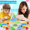 Ography 64pcs Tetra Tower Game, Balance Stacking Blocks Building Game, Fun Party Game for Family Game Night, Board Games to Spend Time Together for Kids, Teens, Adults
