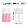 RONRONS 20 Pieces Clear Milk Bottle Shape Reusable Refillable Lipgloss Containers Transparent Baby Bottles Lip Gloss Tube, 8ml/0.27oz