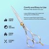 Suvorna 6" hair scissors for professional, barber & hairdresser - hair shears for cutting, trimming, grooming, precision, facial hair - Right Hand hair cutting scissors for men, women, kids, adults.