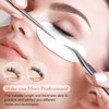 50 Pairs Practice Eyelashes Training Lashes Self-adhesive Practice Lashes Eyelash Strips for Training Eyelash Extension Makeup Beginners Beauty Salon