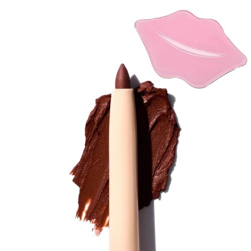 Glam Lux Beauty Bundle Beauty Creations Nude X Lip Liner Creamy Last All Day Flawless Application, Waterproof, Retractable Shaping & Sculpting, w/Collagen Lip Mask (Call Me Yours, 1 Count)