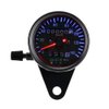 Motorcycle Odometer, LED Backlight 12 V Motorcycle Dual Tachometer Odometer Speedometer Gauge Kit Cafe Racer