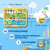 Baby Shark Sing & Learn Pad with Lyrics Booklet, Baby Shark Toys, Interactive Learning Toys for Toddlers, Learning & Education Toys, Baby Shark Gifts for Babies