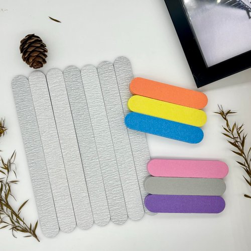 13 pcs Nail Files and Buffer Set, Professional Nail Files & Buffers Manicure Tools Kit, Nail Buffer Block & 100/180 Grit Nail File for Nail Care