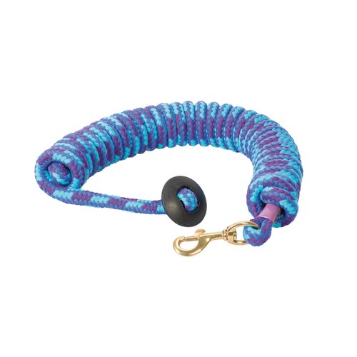 Weaver Leather Round Cotton Lunge Line, Blue/Purple/Hurricane Blue , 3/4 x 25'