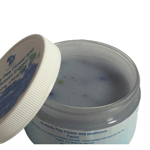 Diva Stuff Butterfly Pea Flower and Mushroom Extract Jelly Face Mask, Tightens, Lifts and Plumps