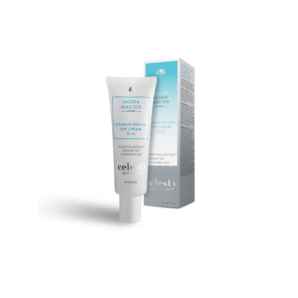 Celesty Beauty Care Eye Revival Cream - Reduces Puffiness, Dark Circles, Under Eye Bags, Wrinkles and Fine Lines - Under Eye Repair Cream - Centella Asiatica Extract