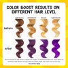 COLORLOMO Color Depositing Conditioner - 6 oz Semi Permanent Hair Color with Shea Butter & Almond Oil- Color Conditioner Depositing Hair Mask - Vegan, Paraben, Ammonia & Sulfate Free - Purple