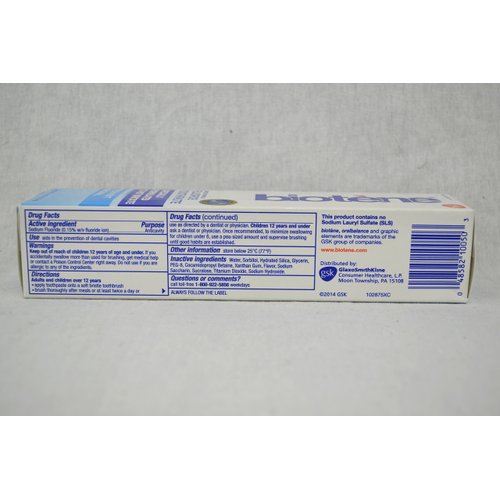 Biotene Fluoride Toothpaste, 4.3 oz - 1/Tube