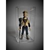 Generic Loose Deep Acrylic Action Figure Display Case for 3 3/4"" - 3.75 Vintage Star Wars, G.I. Joe, Battle Star Galactica, Black Hole, Indiana Jones., Transparent