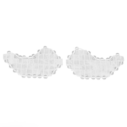 NSXAYIWE Jade Eye Mask, Moon Shape Jadestone Eye Pads, Weighted Eye Mask with 100% Real Jade for Hot & Cold Therapy, Face Ice Mask for Eyes for Travel and Vacation