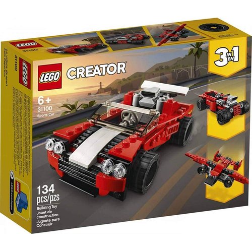 LEGO Creator 3in1 Sports Car Toy 31100 Building Kit (134 Pieces)