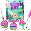 Dan&Darci Diamond Art Kit for Kids - Gem Painting Arts & Crafts Kits for Ages 6-12, Gifts for 6, 7, 8, 9, 10, 11, 12 Year Old Boy & Girl - Girls Birthday Toys Gift Ideas - Craft Activities Age 6+
