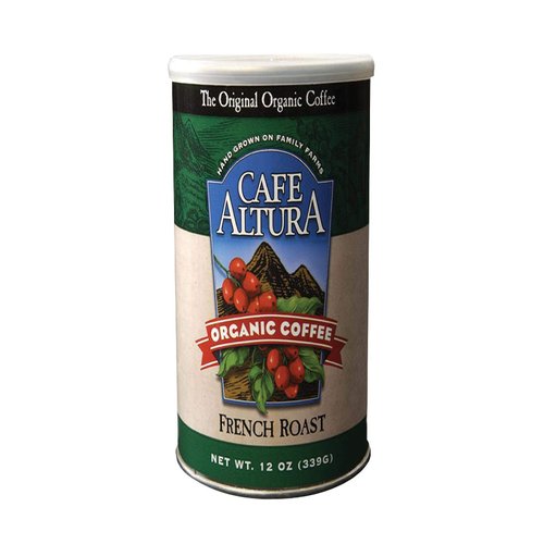 CAFE ALTURA ORGANIC COFFEE Organic Ground Coffee French Roast, 12 OZ
