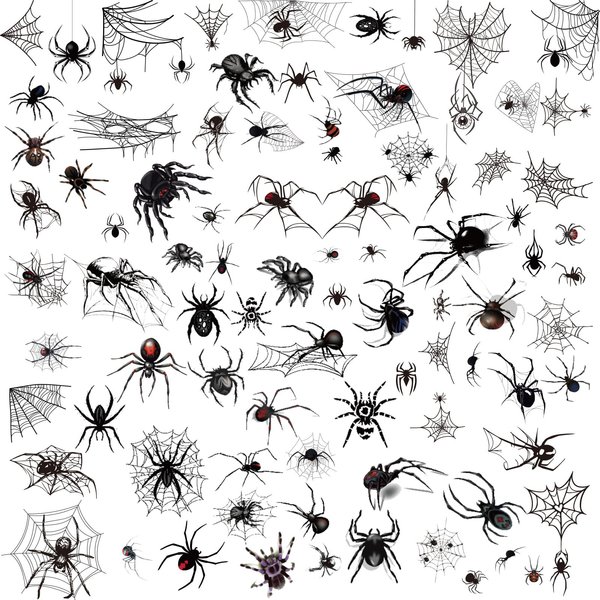 XZENTIRA, 178 PCS Halloween Spider Web Face Temporary Tattoos Makeup Kit, Half Arm Tattoo Sleeve for Women Men Adults Kids, Fake Face Tattoos Sticker for Halloween Makeup Decoration Party Favors