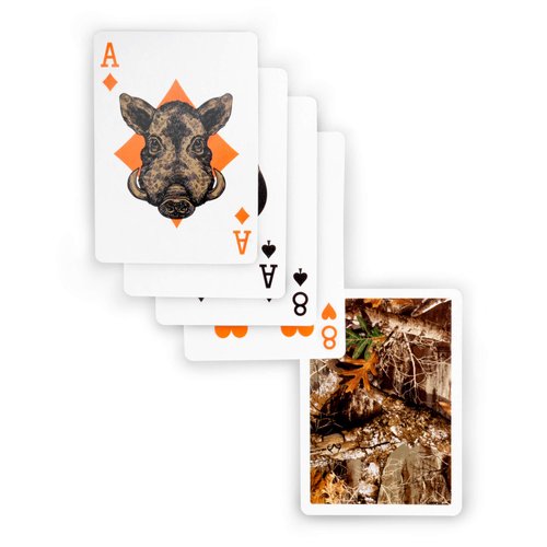 Brybelly Realtree Camouflage Playing Card Deck|Premium Woodland Standard Poker Size Camo Playing Cards|Woodland