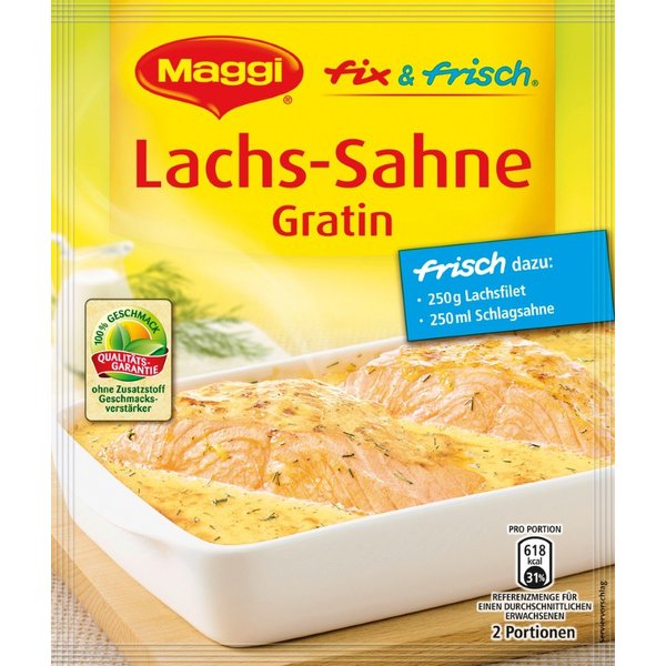 Maggi Fix & Fresh Salmon Cream Gratin
