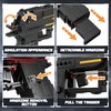 Driveplexpro Model Gun Building Blocks Set, Golden Desert Eagle Building Bricks Toy Gun Look Realistic, Guns Building Toys for Boys Adults, Model Gun for Military Fans and Collectible (700PCS)