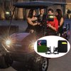 Golf Cart Mirror Universal Golf Cart Side Mirrors Rear view Mirrors for Club Car EZGO Yamaha UVT AVT Side Mirrors