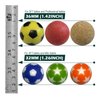 Joovon 1.42 Inch Foosball Table Balls 1.26 Inch Foosball Balls for Foosball Tabletop Game Foosball Ball Accessory Replacements Multicolor with The Plastic Box