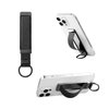 Black Phone Strap Phone Holder for Hand Phone Grips for Back of Phone Phone Finger Holder Cell Phone Strap Holder for Hand Cell Phone Hand Holder Grip